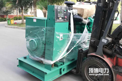 顶博云服务管理系统应用于消防广西顶博发电机组制造